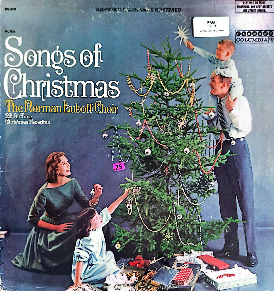 The Norman Luboff Choir - Songs of Christmas (Slight Warp, No Sound Issues)