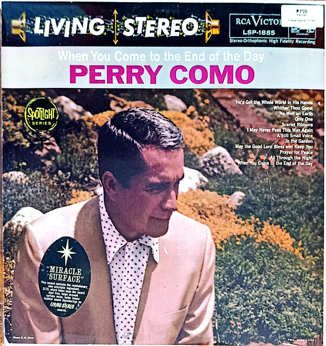 Perry Como - When You Come to the End of The Day