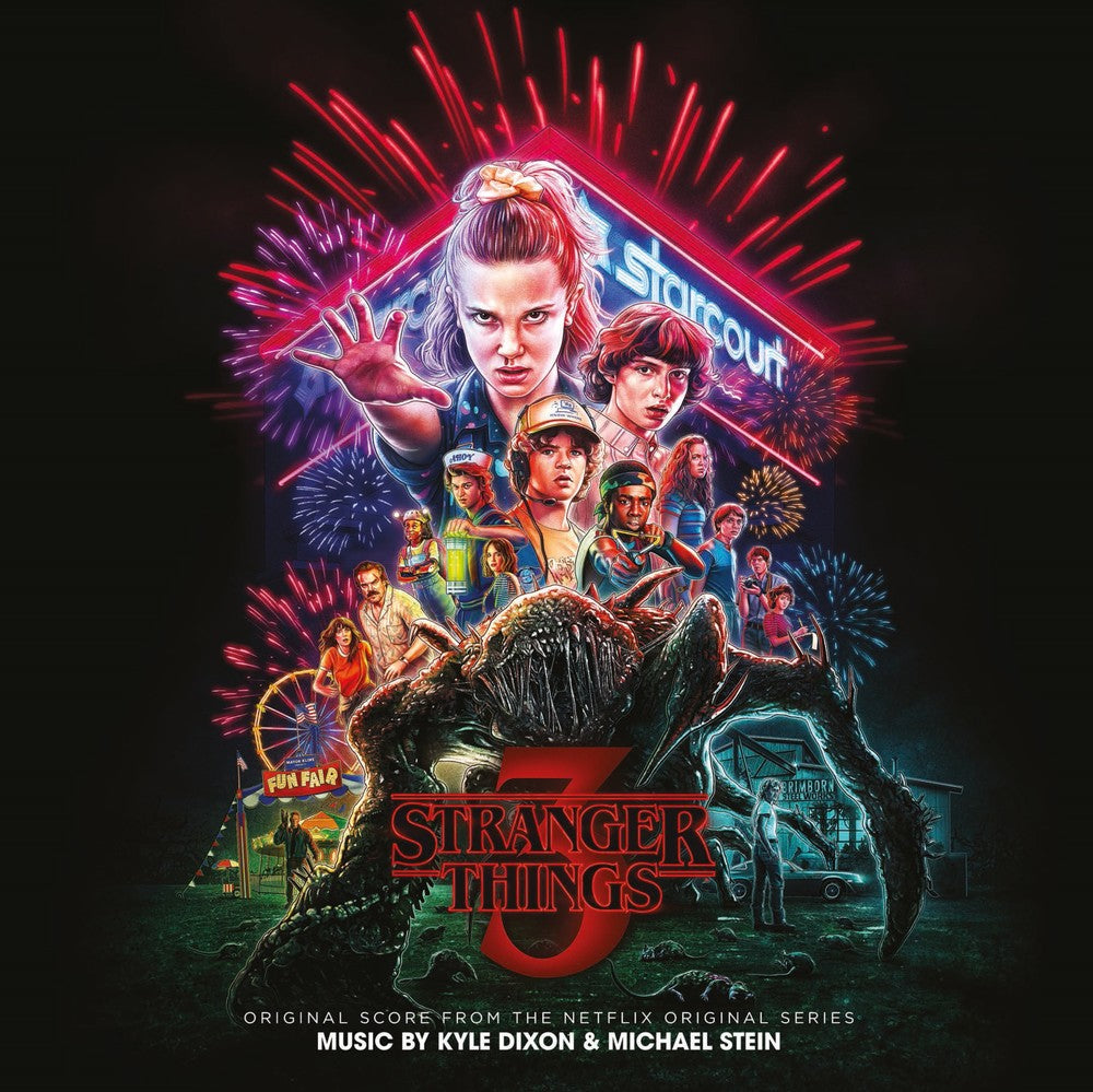 Kyle Dixon & Michael Stein - Stranger Things 3 (2LP, Firework Splatter Vinyl)