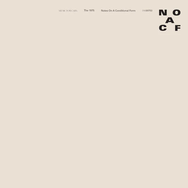 The 1975 - Notes On A Conditional Form (Transparent Vinyl 2LP)