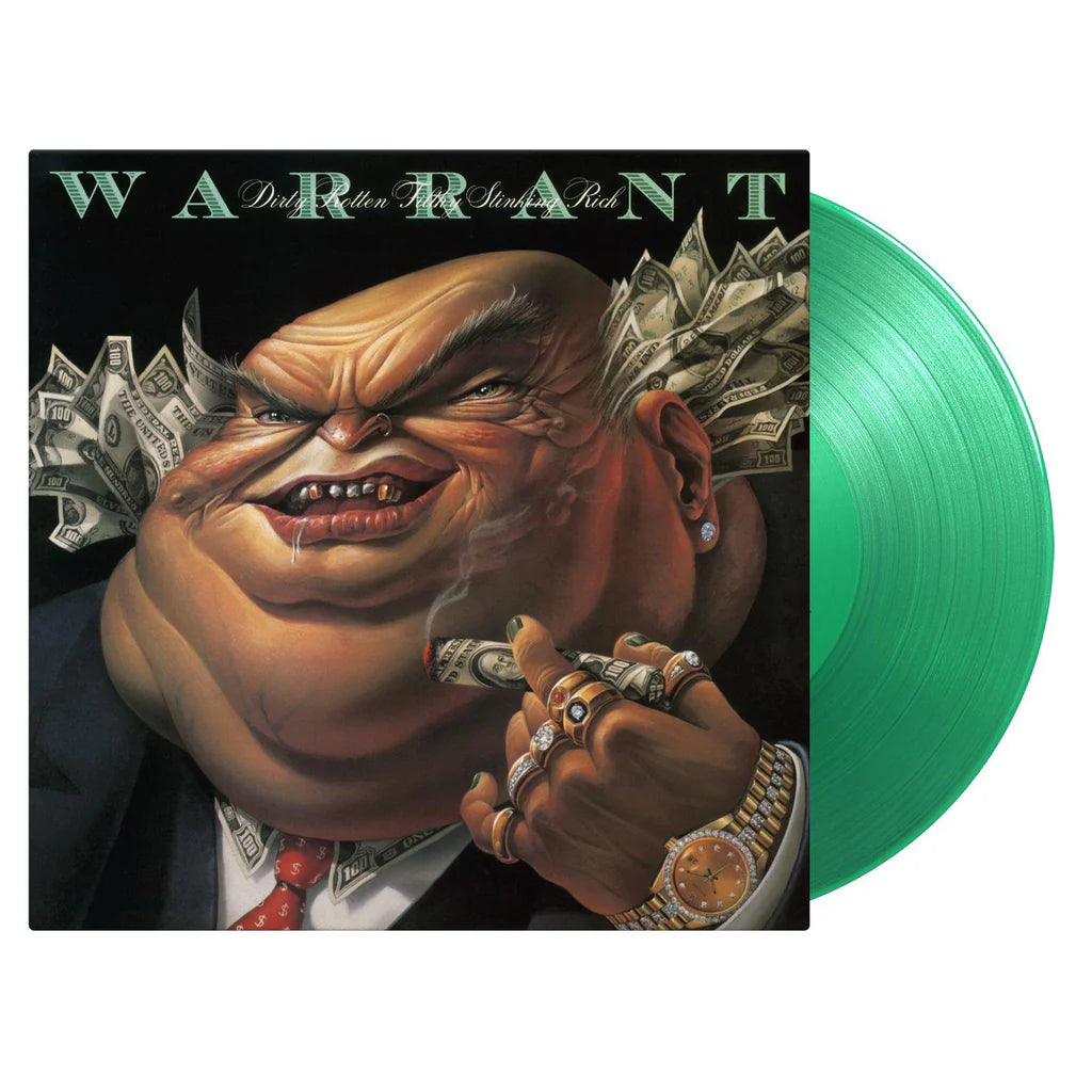 Warrant - Dirty Rotten Filthy Stinking Rich (Limited Edition, Numbered, Green Translucent Vinyl)