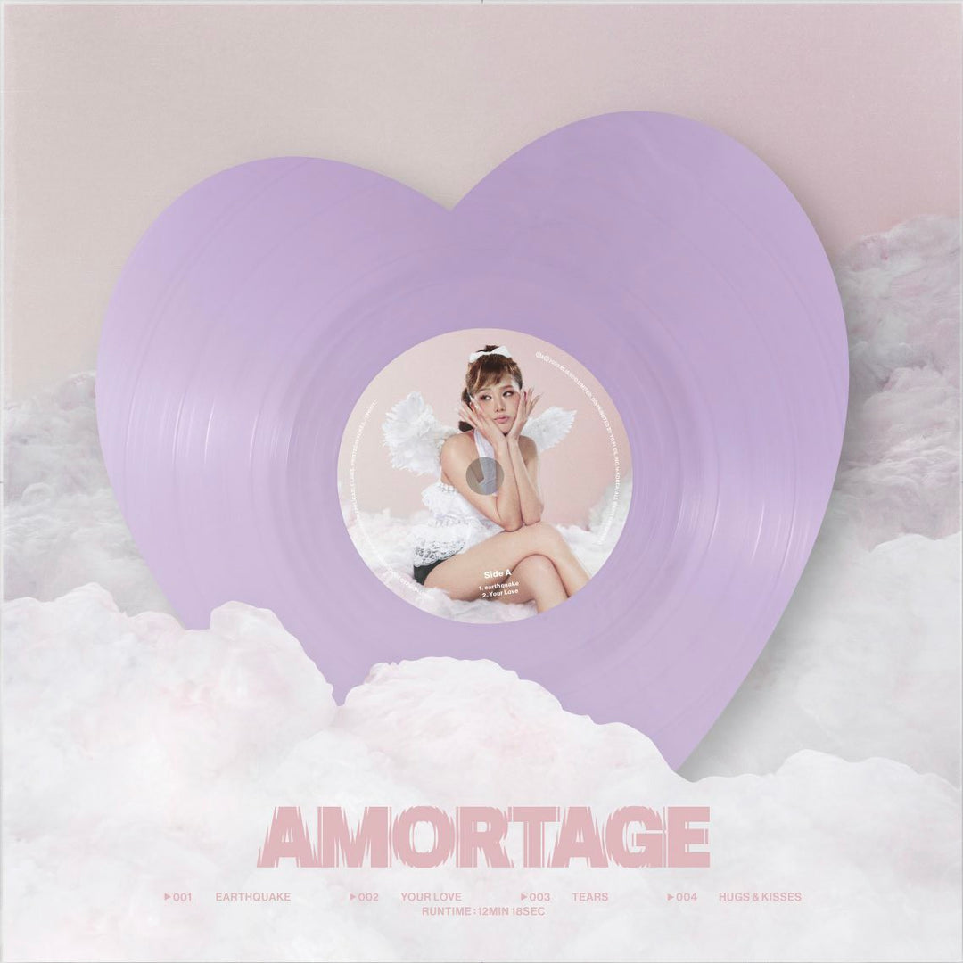 JISOO (BLACKPINK) - Mini Album [AMORTAGE] Vinyl (Heart Ver.)