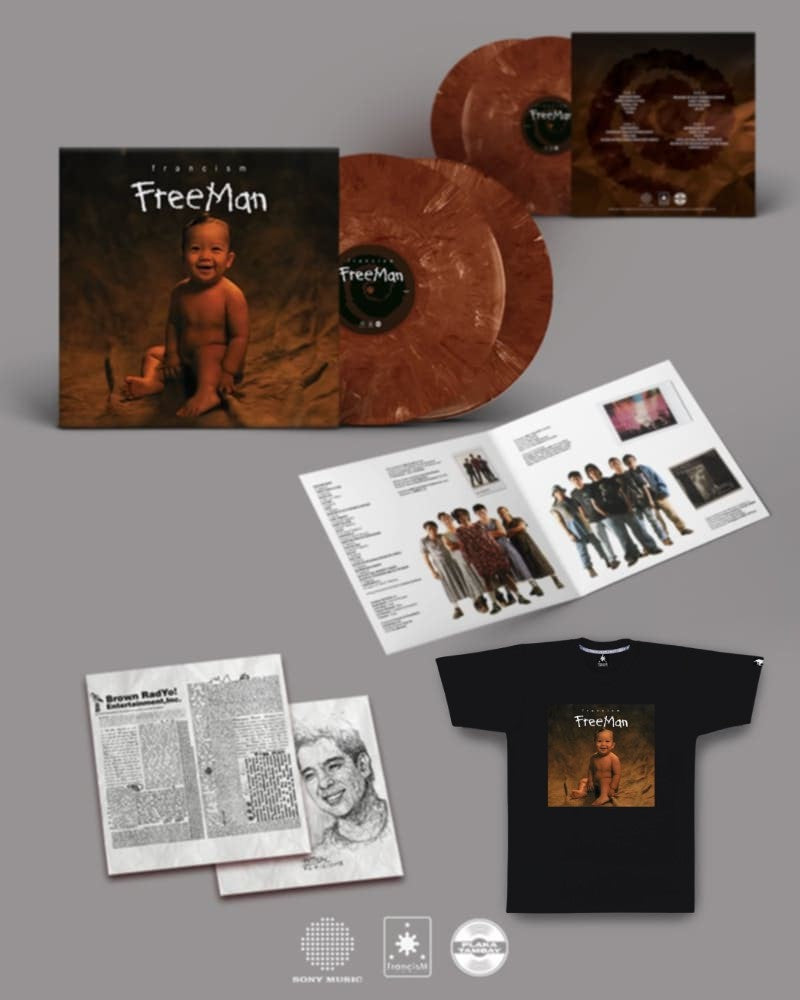 Francis M - Freeman 30th Anniversary Vinyl (Brown Marbled Vinyl 2LP) with T-shirt