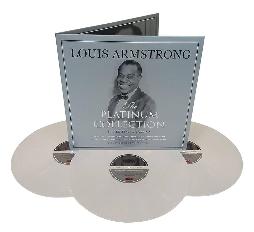 Louis Armstrong - The Platinum Collection (3LP Cool White Vinyl)