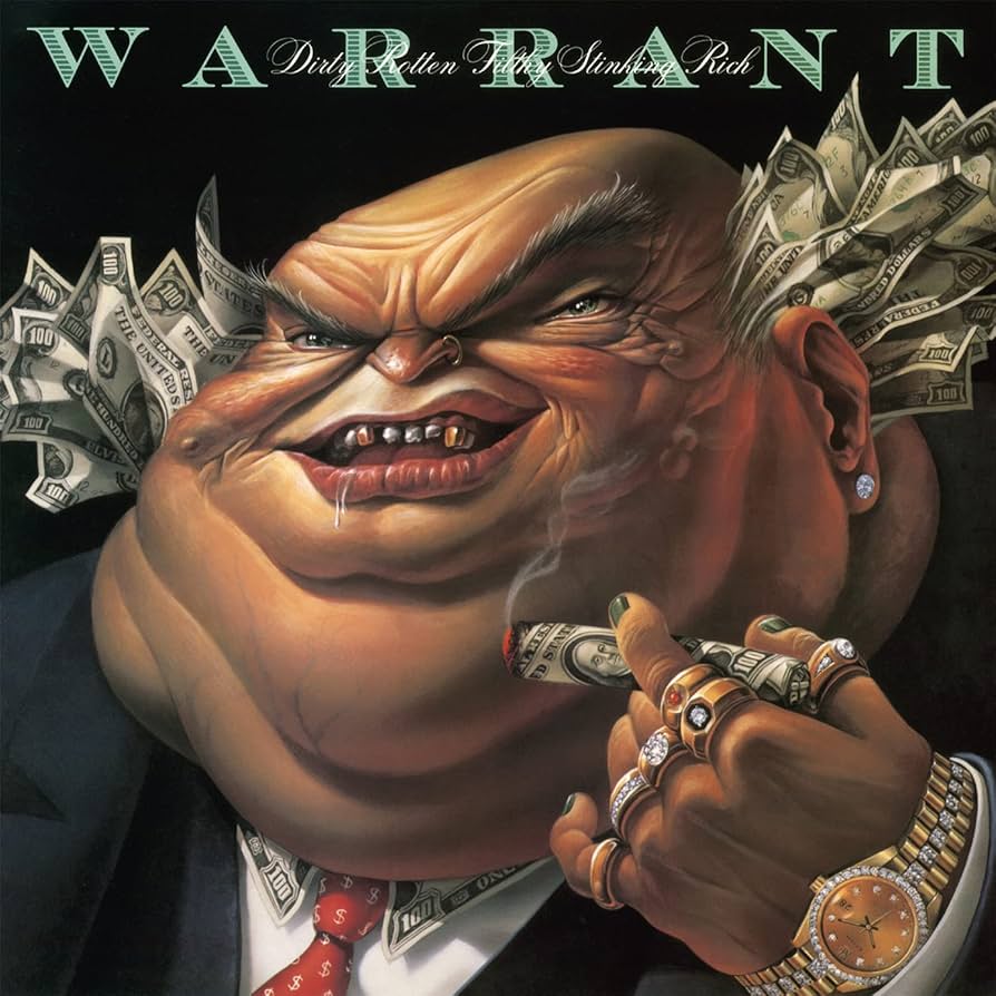 Warrant - Dirty Rotten Filthy Stinking Rich (Limited Edition, Numbered, Green Translucent Vinyl)