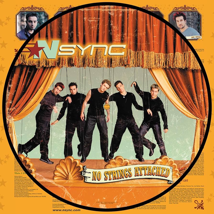 N Sync - No Strings Attached (20th Anniversary Edition) Picture Disc Vinyl