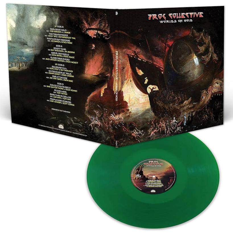 Prog Collective - Worlds On Hold 2 LP (Limited Edition, Green Coloured Vinyl)