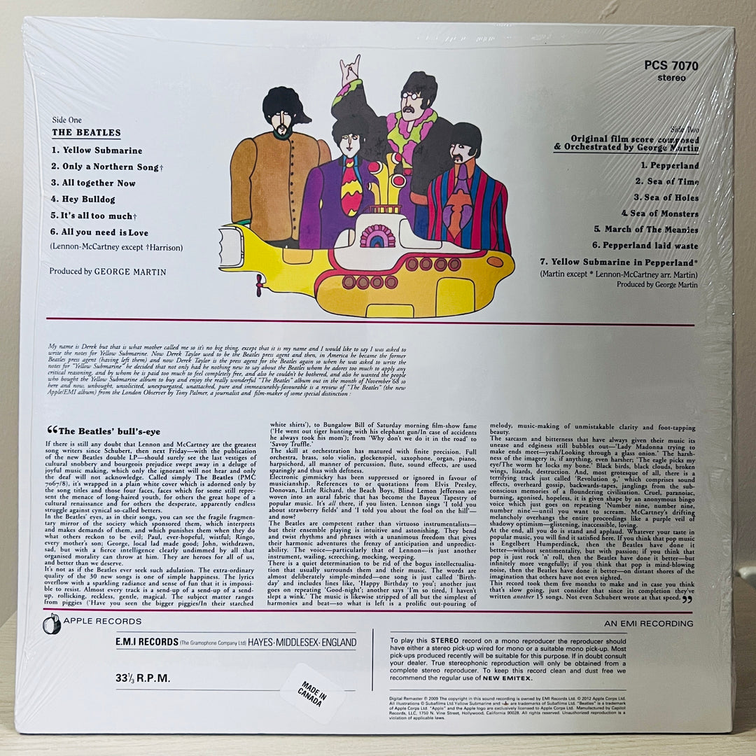 The Beatles - Yellow Submarine LP