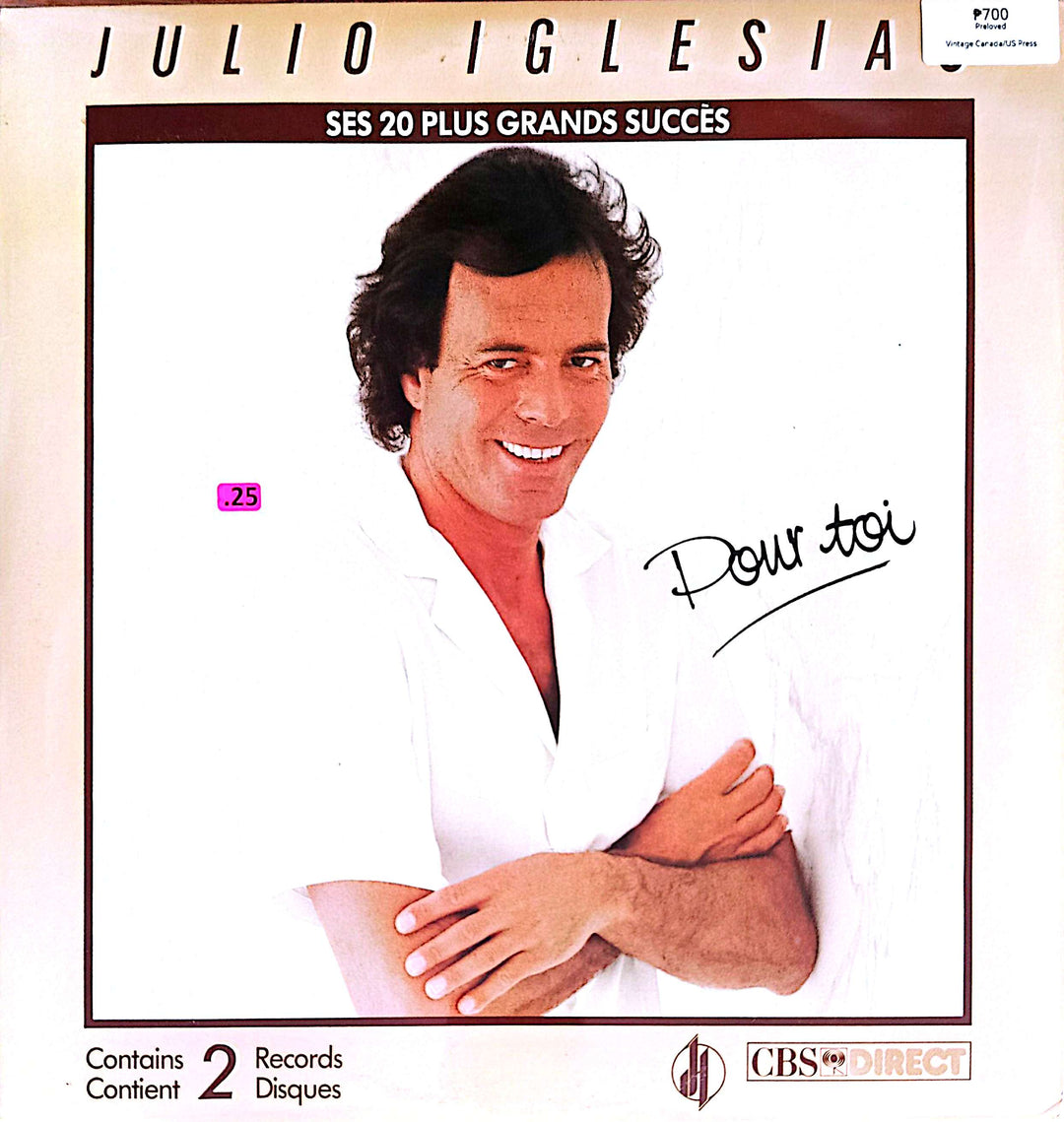Julio Iglesias - Pour Toi (2 LP) Ses 20 Plus Grands Succ�s