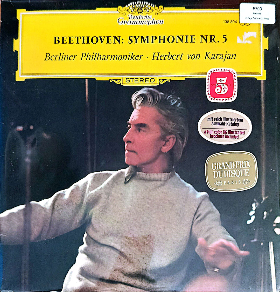 Berlin Philharmonic: Herbert von Karajan - Beethoven Symphony Nr. 5 (2 LP)