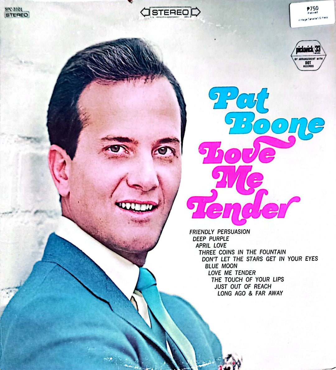 Pat Boone - Love Me Tender