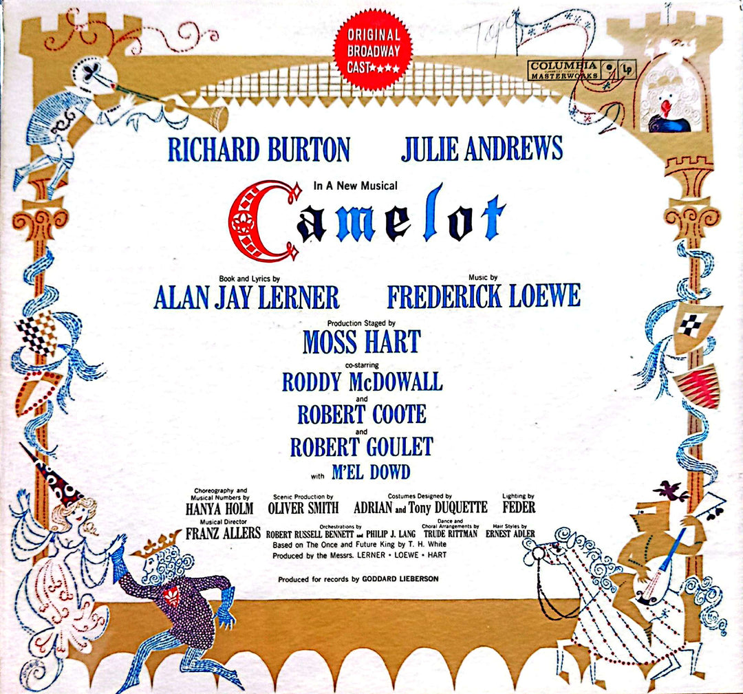 Richard Burton and Julie Andrews - Camelot Soundtrack (Broadway Musical)