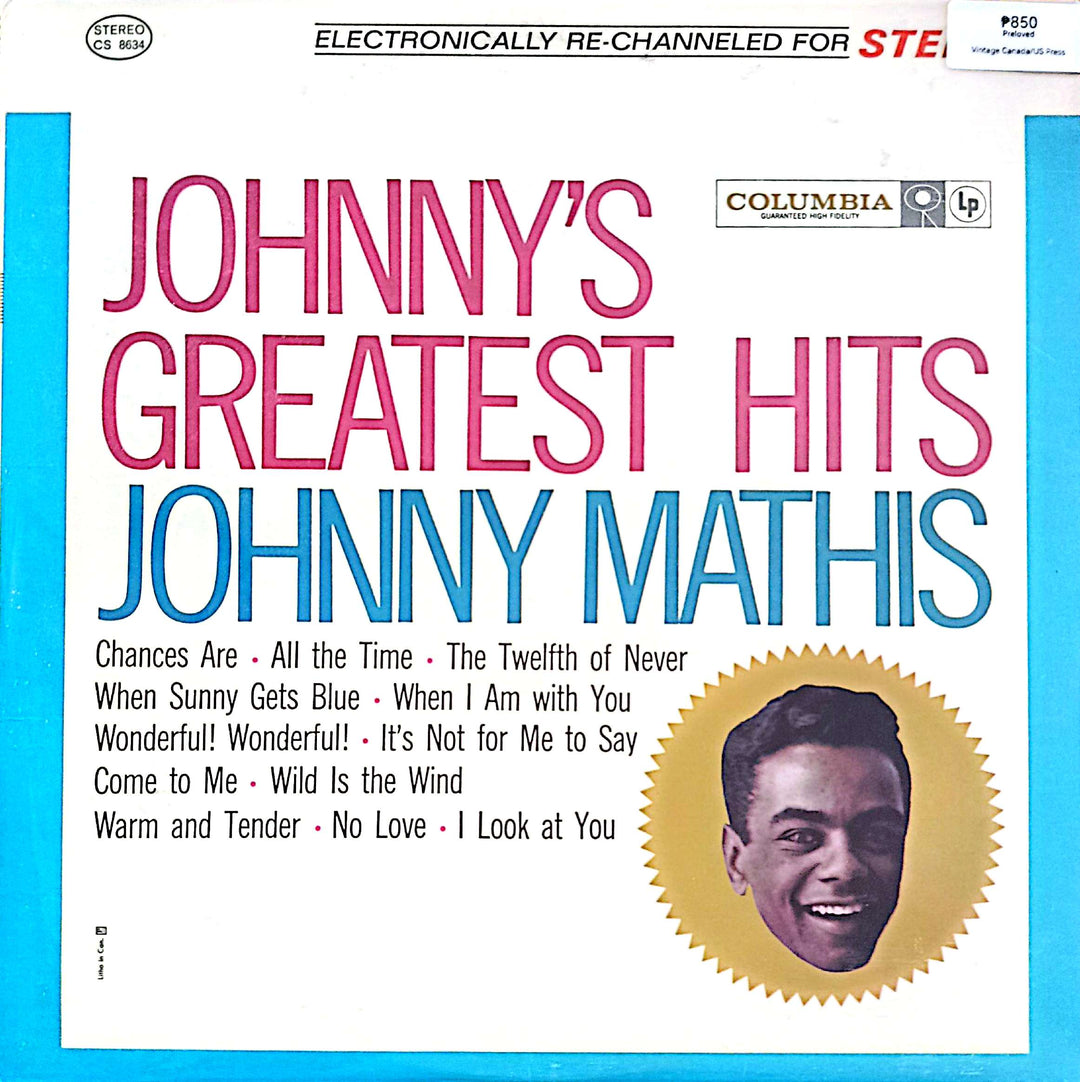 Johnny Mathis - Johnny's Greatest Hits