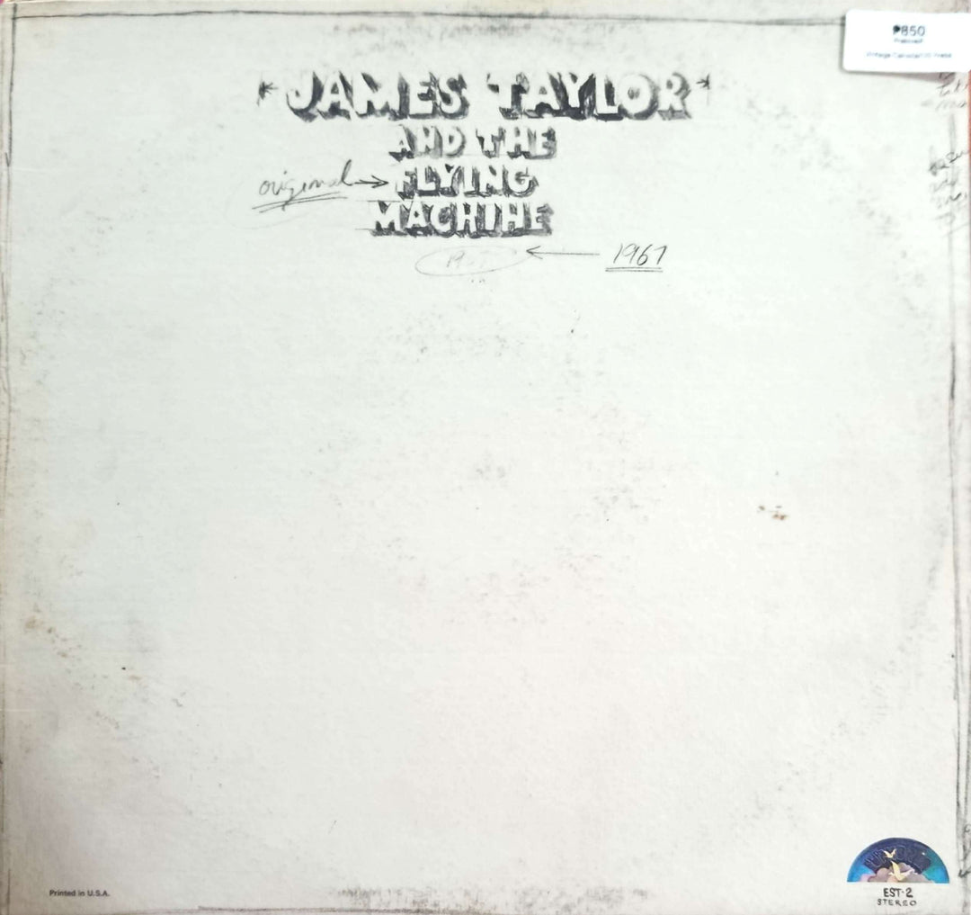 James Taylor - James Taylor and the Original Flying Machine