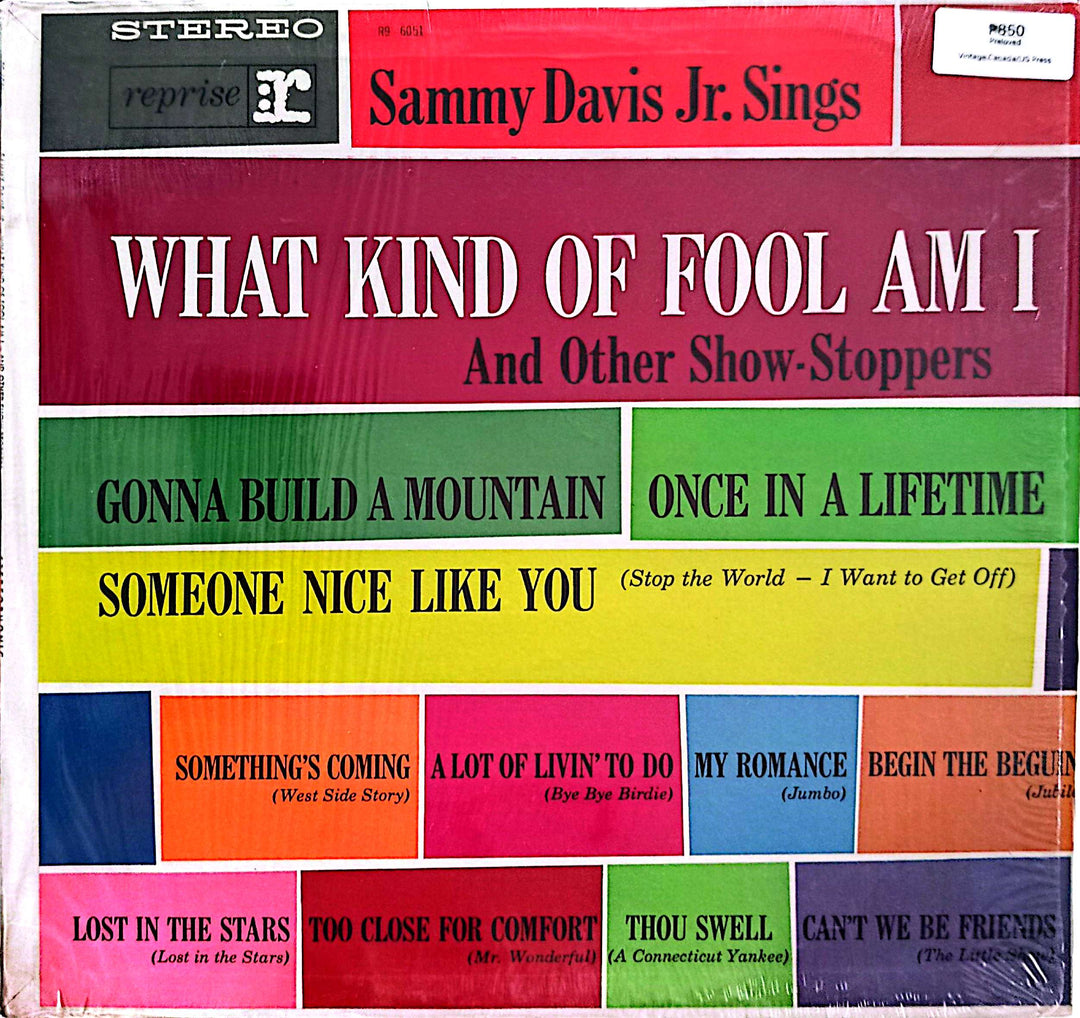 Sammy Davis Jr. - What Kind of Fool Am I And Other Show Stoppers