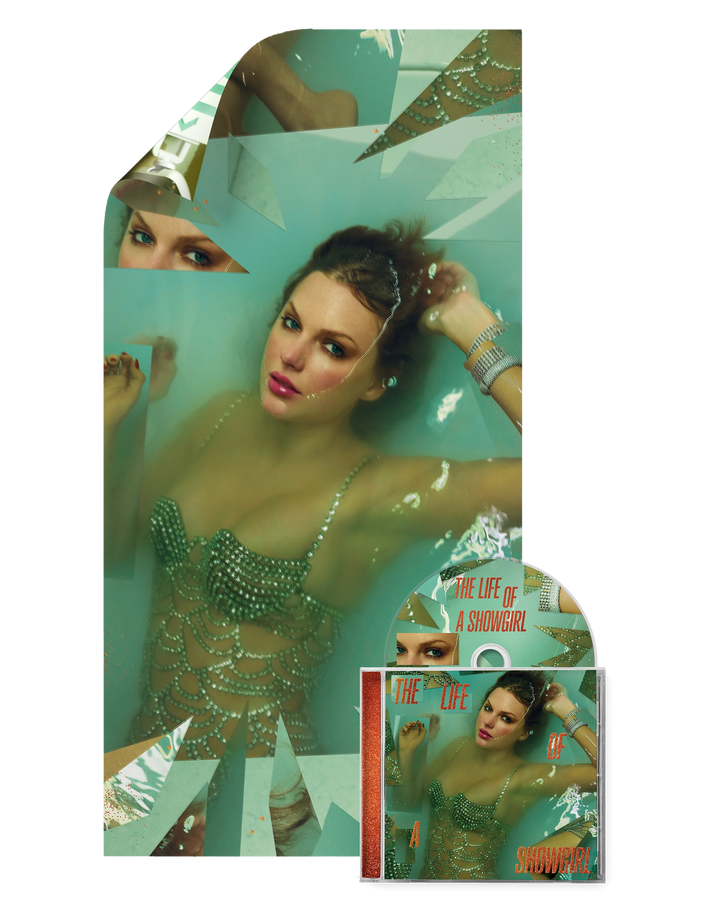 PREORDER Taylor Swift - Life of a Showgirl (Sweat and Vanilla Perfume Portofino Orange Glitter Vinyl)