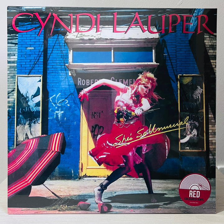 Cyndi Lauper - She's So Unusual (Red Vinyl)