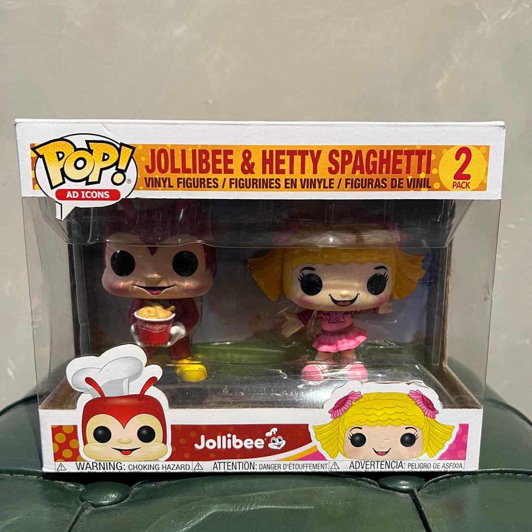 Pop Ad Icon - Jollibee Jollibee & Hetty 2 (Dented Box)