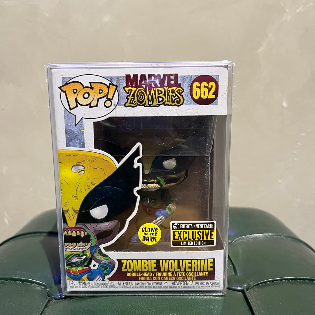 Pop Movies - Zombies Wolverine Marvel Zombies 662 (Glow In The Dark Exclusive)