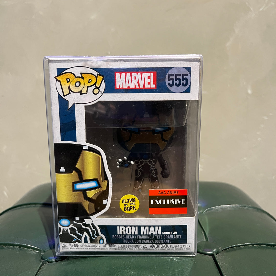 Pop - Iron Man Marvel 555 (Glow In The Dark,Exclusive)