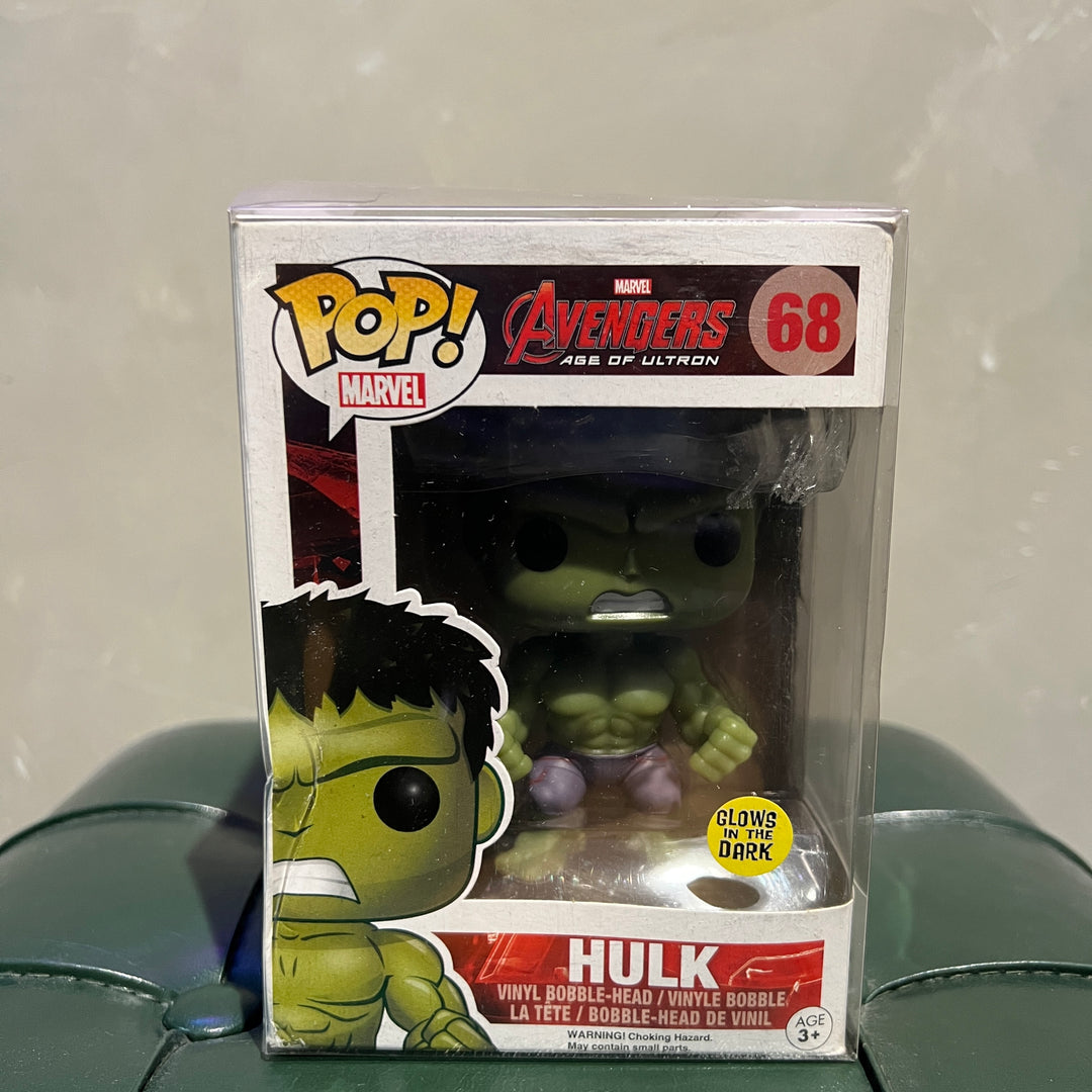Pop Marvel - Hulk Avengers 68 (Glow In The Dark, Dented Box))