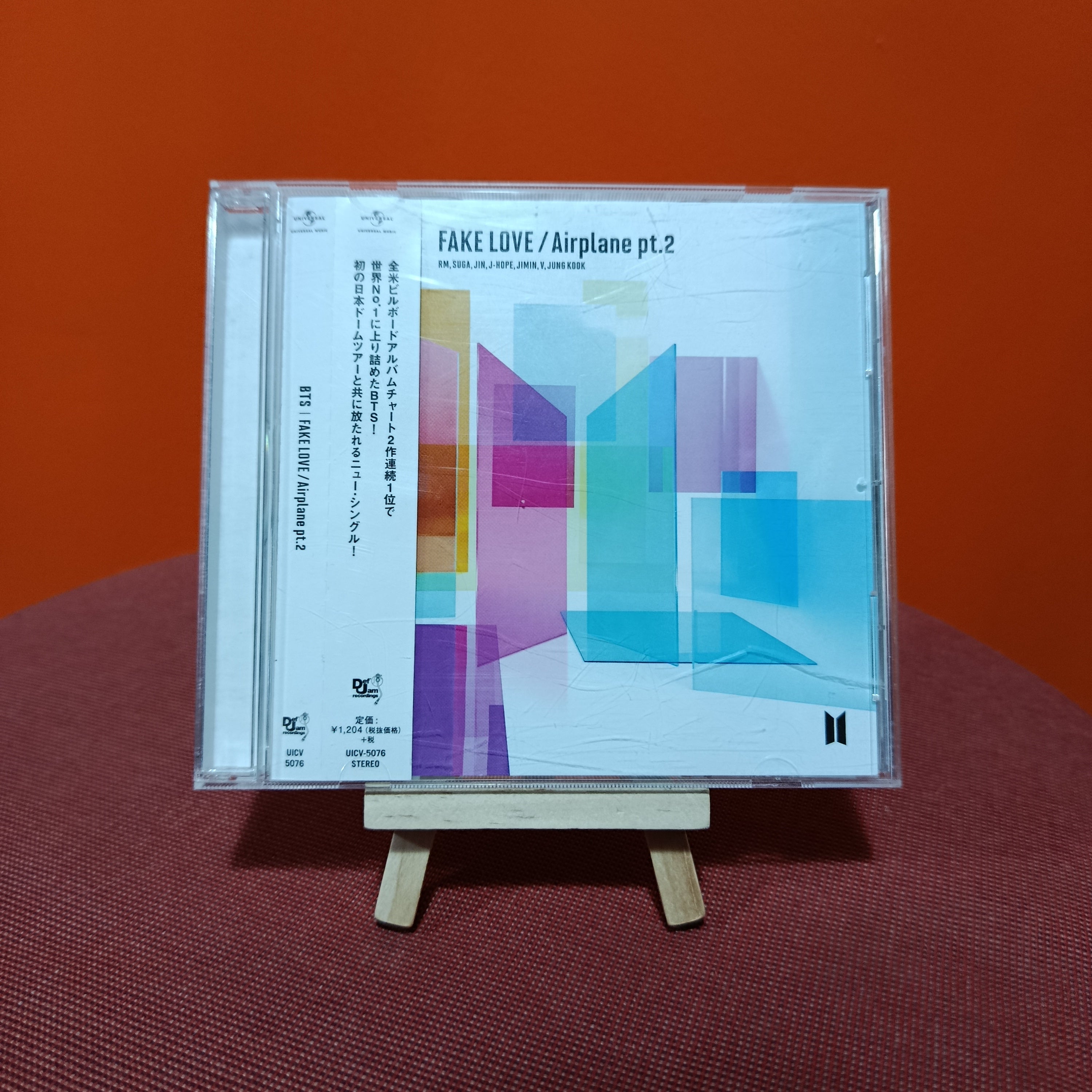 BTS - Fake Love / Airplane pt. 2 CD – SiestaSpins