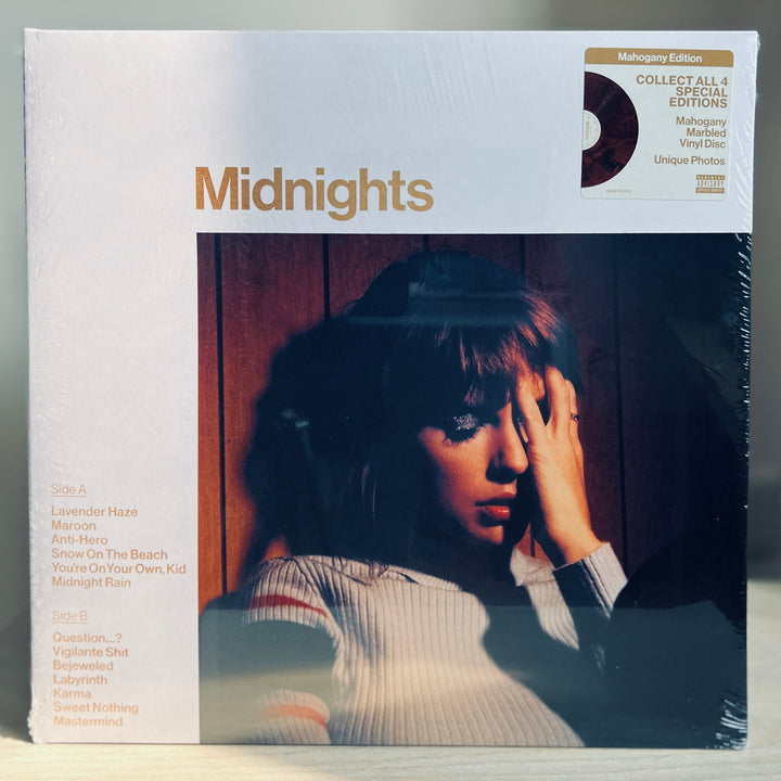 Taylor Swift - Midnights (Mahogany Marbled Vinyl) LP