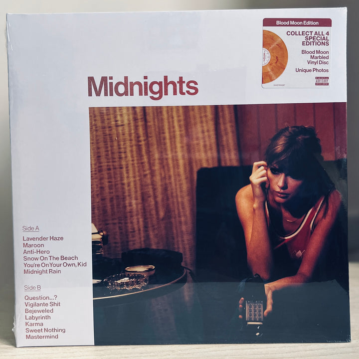 Taylor Swift - Midnights (Blood Moon Marbled Vinyl) LP