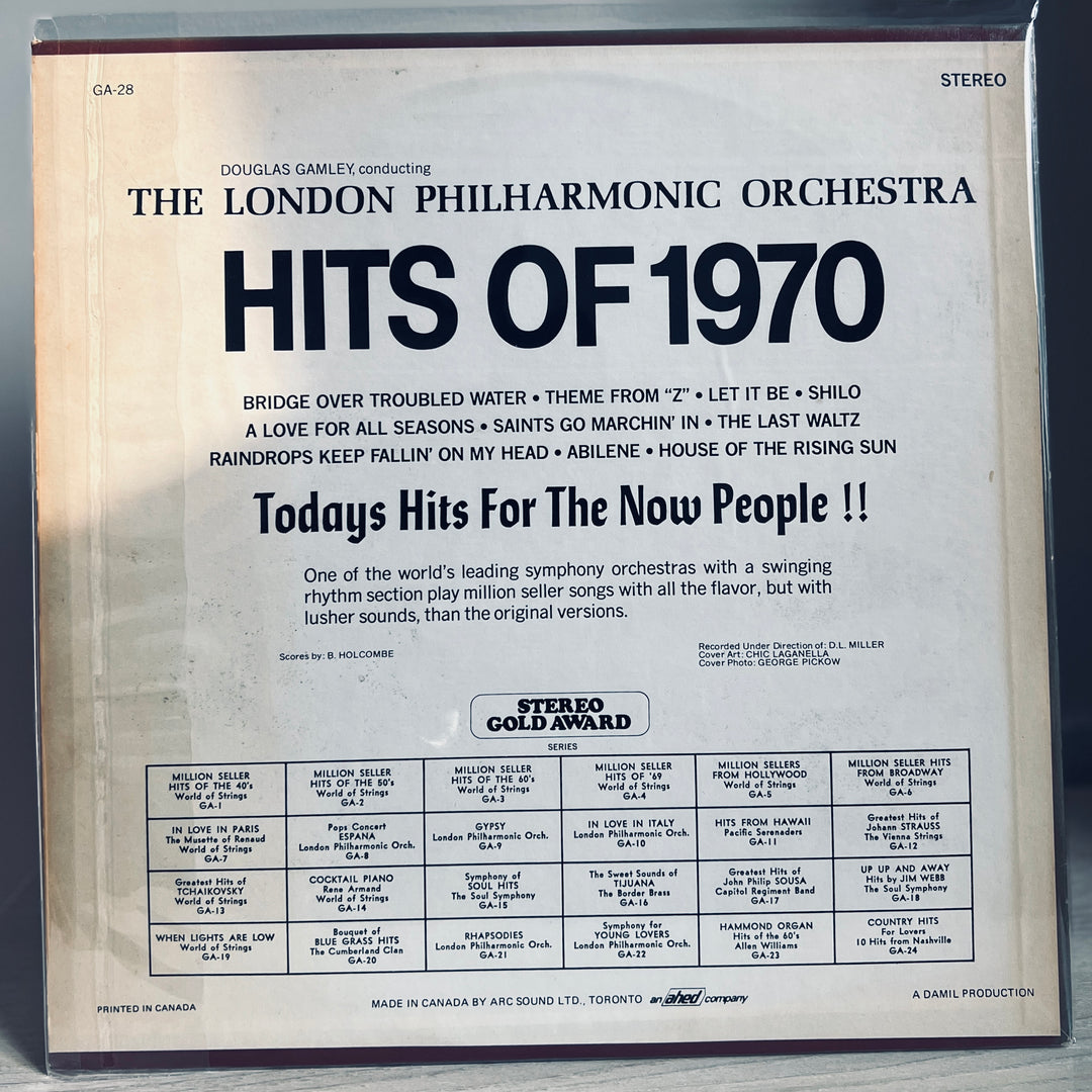 London Philharmonic Orchestra - Hits Of 1970 LP