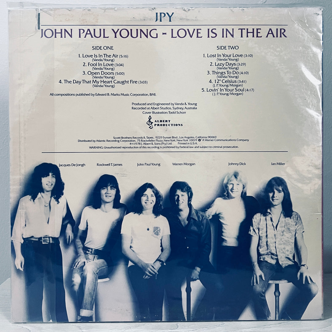 John Paul Young - Love Is In The Air LP