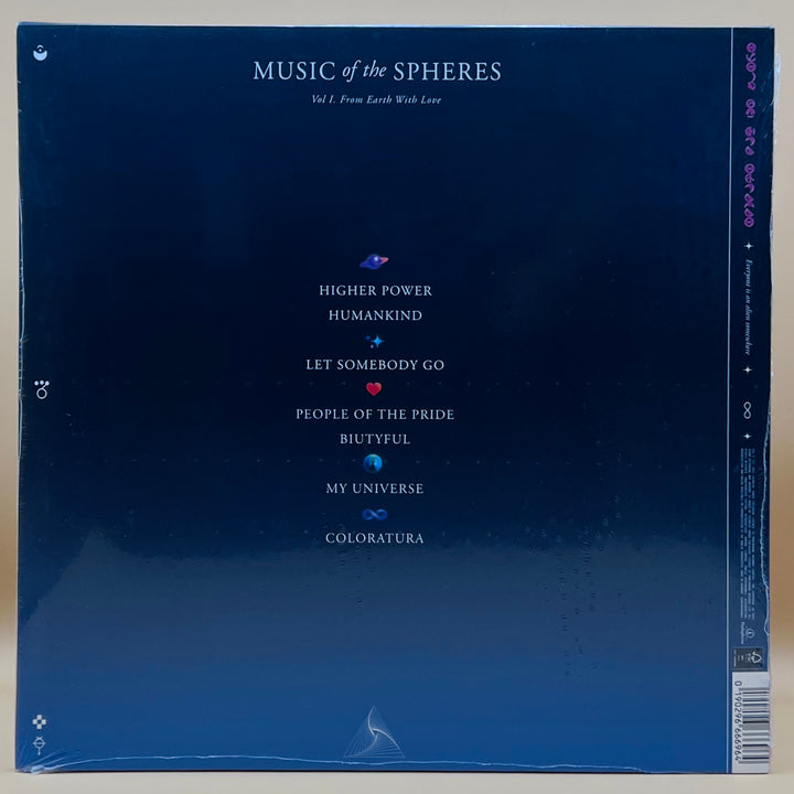 Coldplay - Music of Spheres (Blue Vinyl)