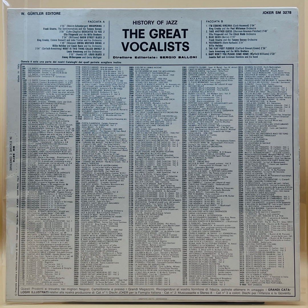 Various Artists - The Great Vocalist
