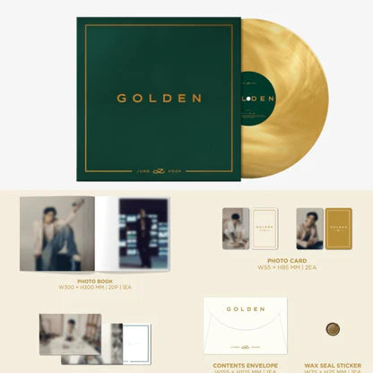 JUNGKOOK (BTS) - GOLDEN (LP)