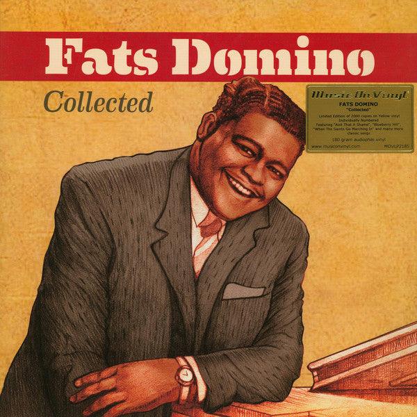 Fats Domino - Collected (2LP, Limited Edition, Numbered, Yellow Coloured Vinyl)