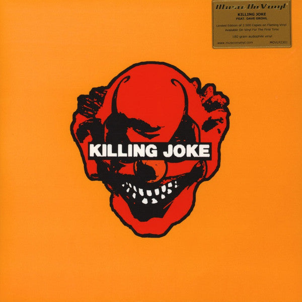 Killing Joke - Killing Joke (ft. Dave Grohl) Limited Edition Yellow and Orange Mixed Vinyl