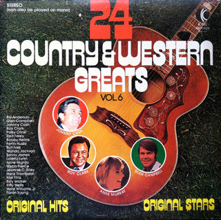Various Artists - 24 Country & Western Greats Vol. 6