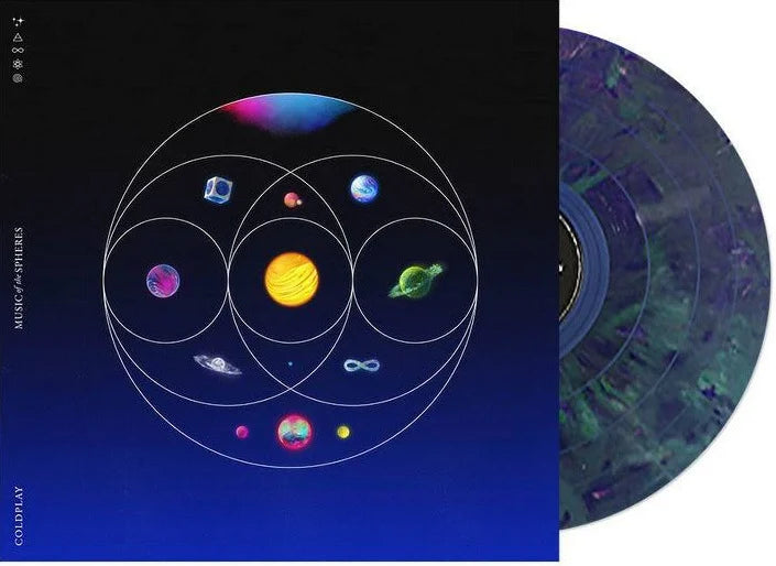 Coldplay - Music of Spheres (Blue Vinyl)