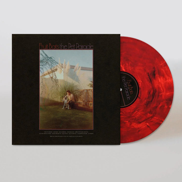 Fruit Bats - The Pet Parade (Limited Edition, Red & Black Swirl Vinyl)