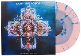 Light The Torch - You will Be The Death Of Me (Limited Edition, Blue in Pink w/ Blue Splatter)