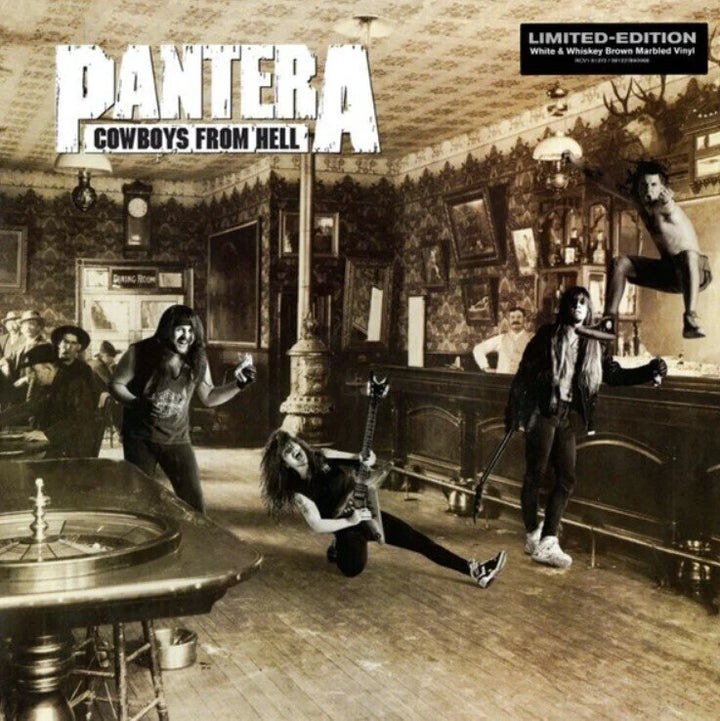 Pantera - Cowboys From Hell (Limited Edition, Reissue, White & Whiskey Brown Marbled)