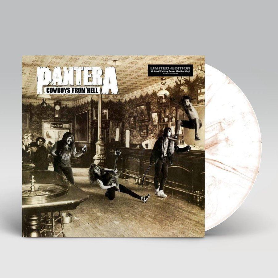 Pantera - Cowboys From Hell (Limited Edition, Reissue, White & Whiskey Brown Marbled)