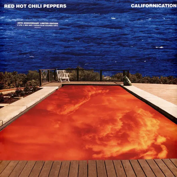 Red Hot Chili Peppers - Californication (25th Anniv. Ed.) (2LP Colored Vinyl Red/Ocean Blue)