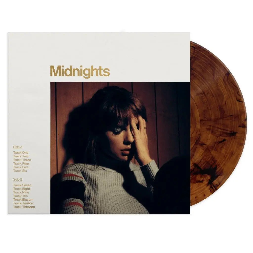 Taylor Swift - Midnights (Mahogany Marbled Vinyl) LP