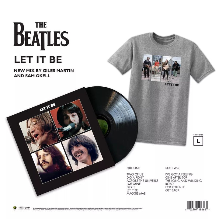 The Beatles - Let It Be (Vinyl + T-shirt)