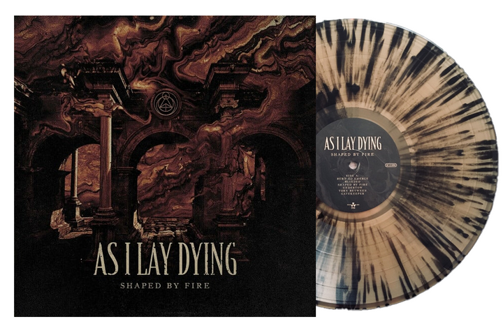 As I Lay Dying 
- Shaped By Fire (Limited Edition, Beer W/ Black Splatter)