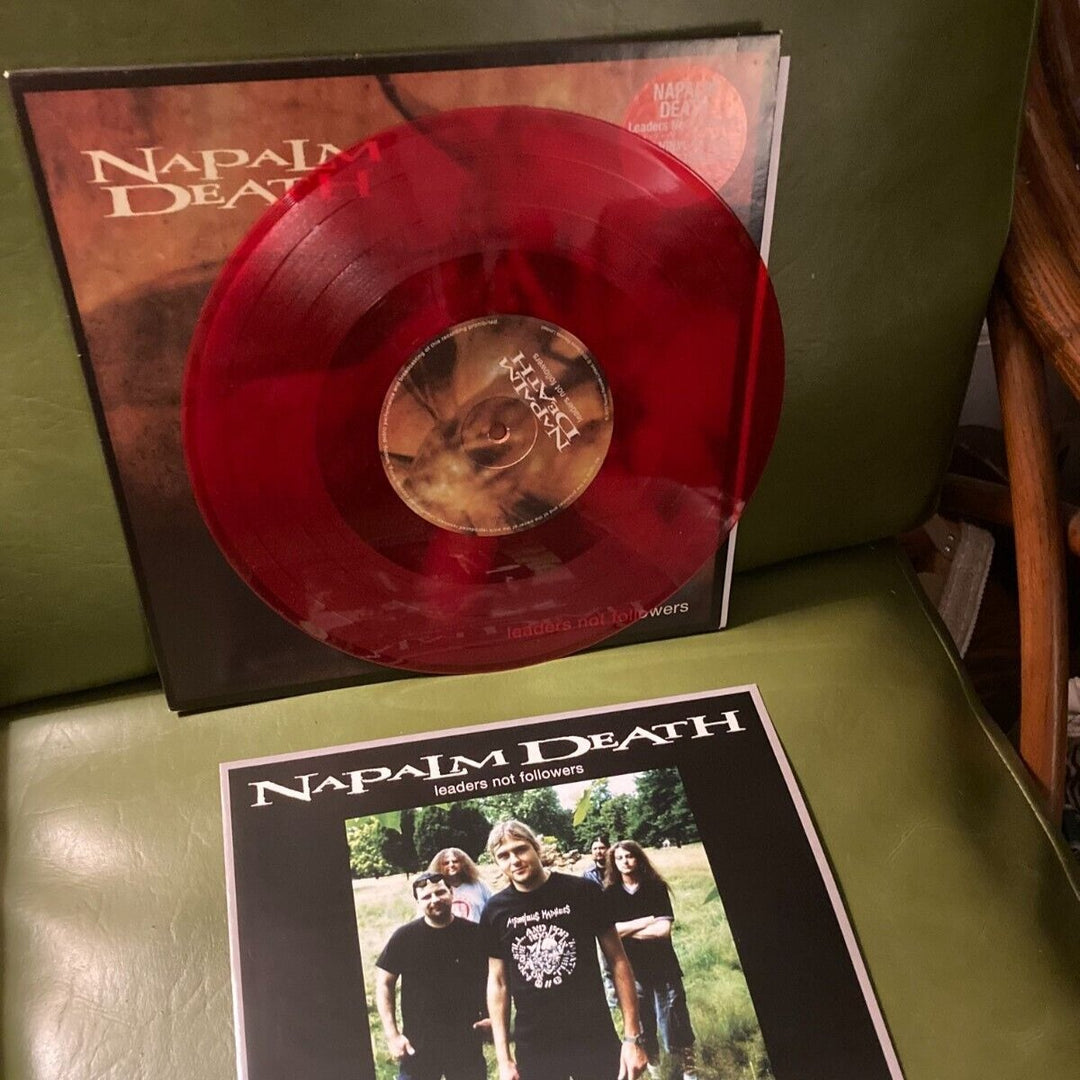 Napalm Death - Leaders Not Followers (RSD Special, 10-Inch Red Vinyl)