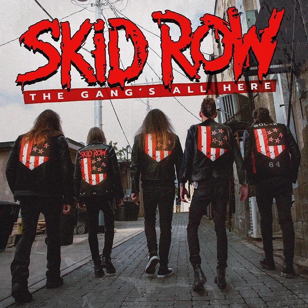 Skid Row - The Gang's All Here (Black, White & Red)