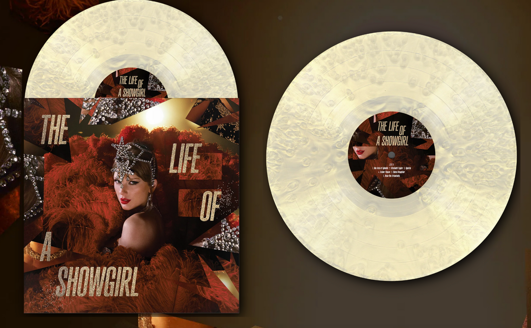 PREORDER Taylor Swift - Life of a Showgirl (Sweat and Vanilla Perfume Portofino Orange Glitter Vinyl)