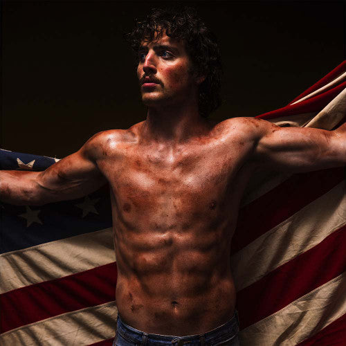 Benson Boone - American Heart (Colored Vinyl Red/White/Blue Splatter)
